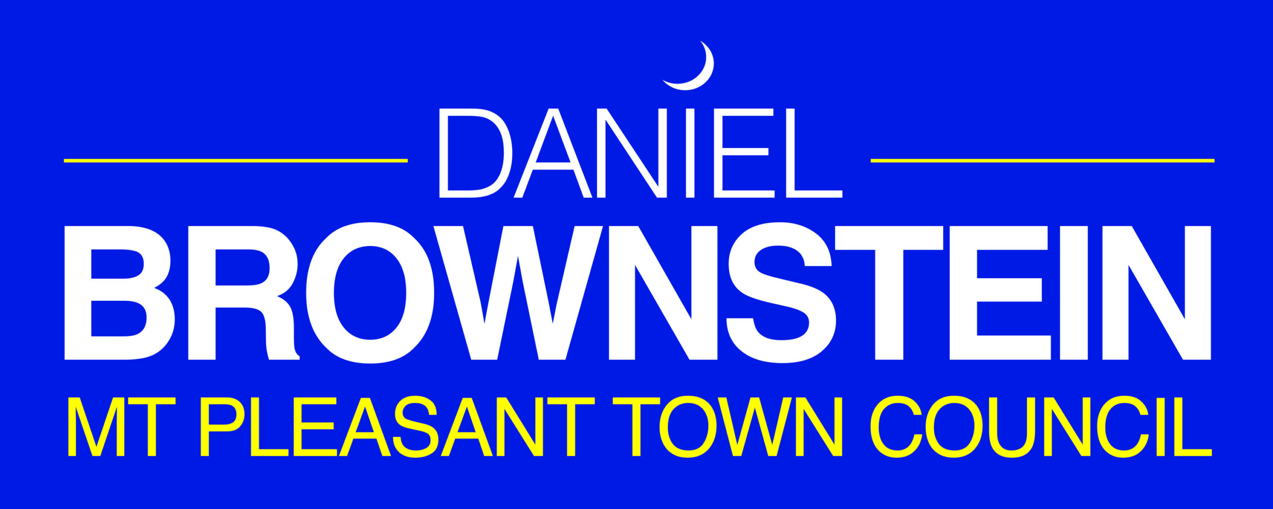 Daniel Brownstein for Mount Pleasant Town Council